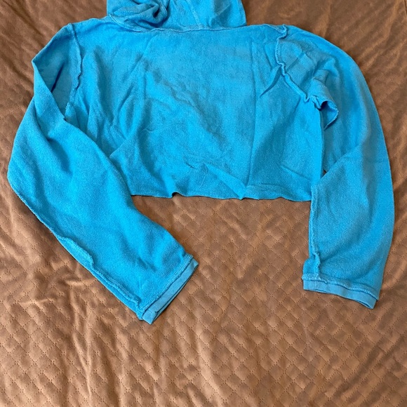 Kittenish Cropped Hoodie - Picture 3 of 3